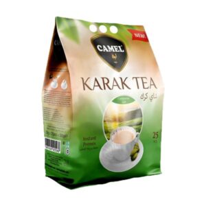 شیر چای کرک هل دار camel بسته 25 عددی