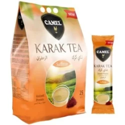 چای کرک زعفران برند Camel